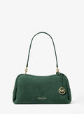 Cecily Medium Suede Shoulder Bag