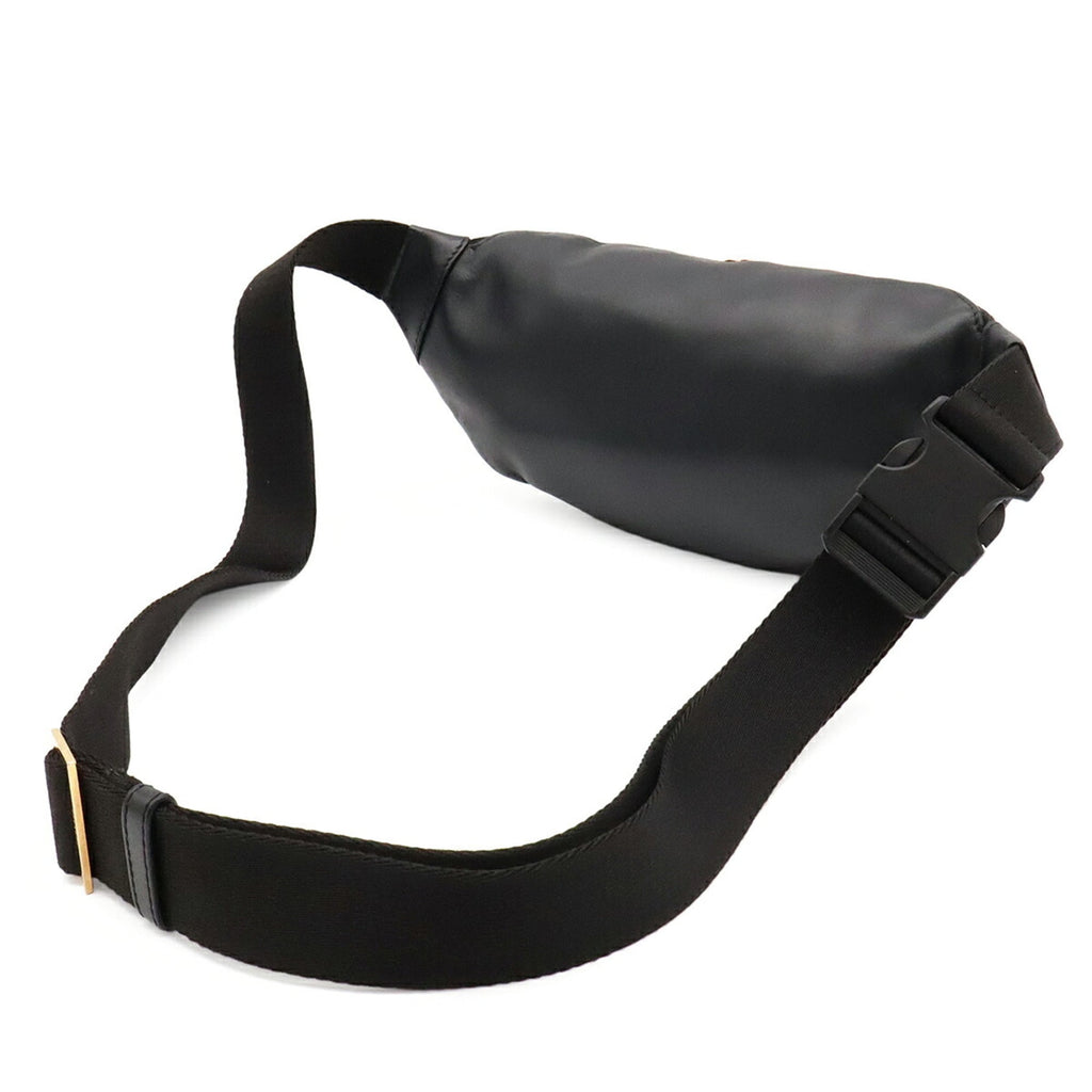 Versace Leather Boston Bag Fanny Pack (Pre-Owned)