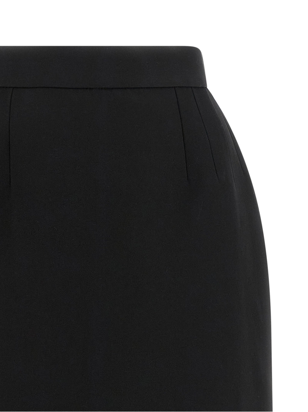 Versace Virgin Wool Long Women's Skirt