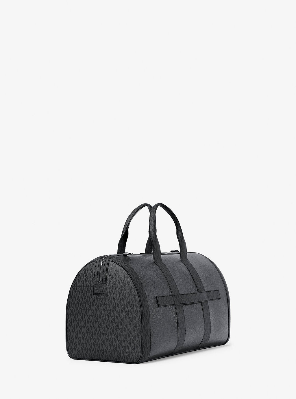 Cooper Pebbled Leather and Signature Logo Duffel Bag