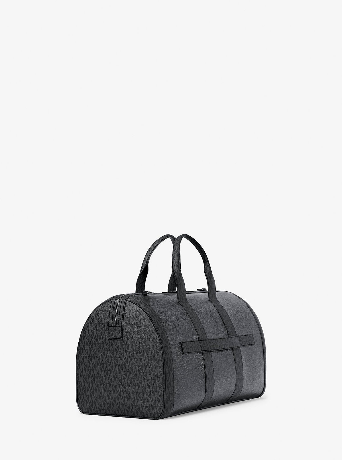 Cooper Pebbled Leather and Signature Logo Duffel Bag
