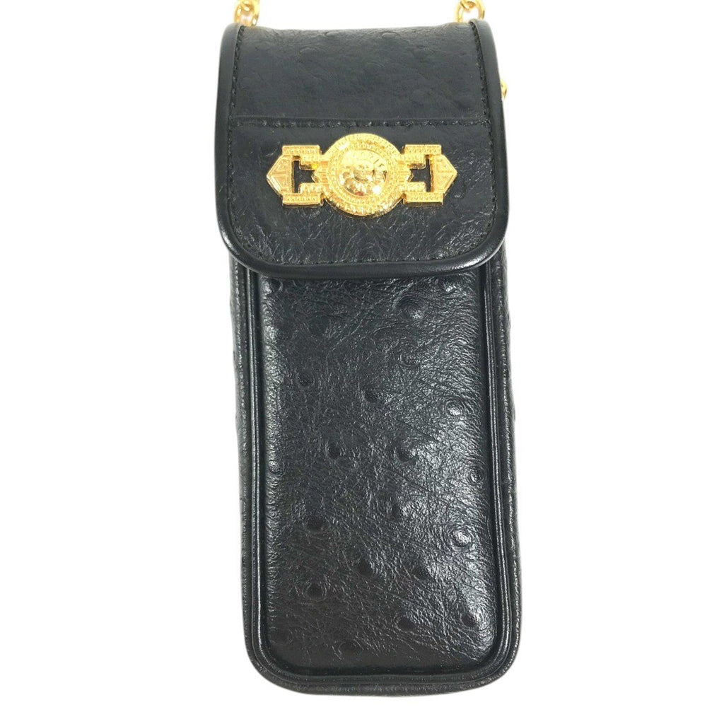 Versace Leather Handbag Pouch (Pre-Owned)