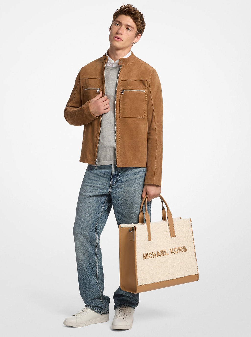 Cooper Medium Sherpa Convertible Tote Bag