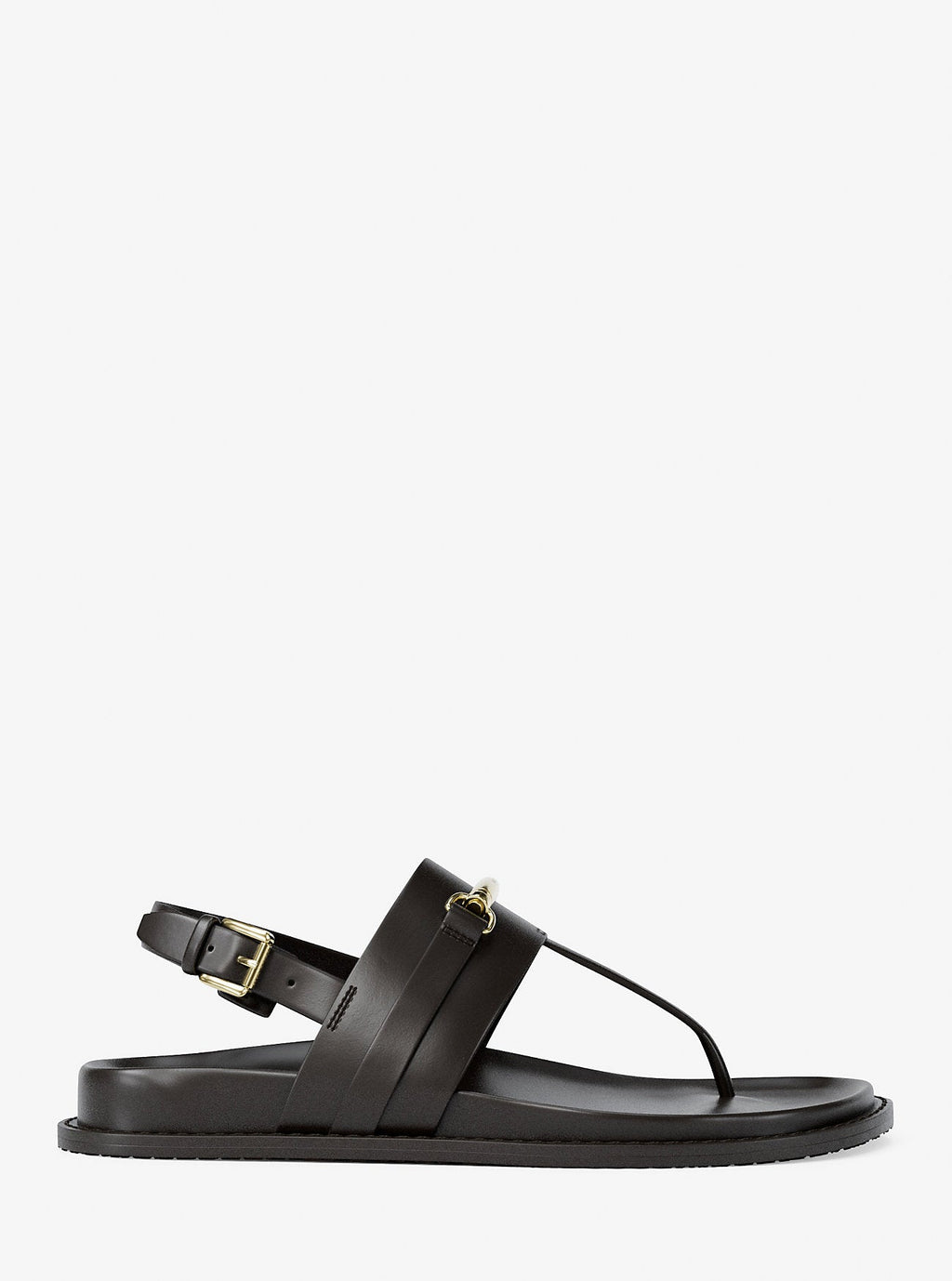 Carson Leather T-Strap Sandal