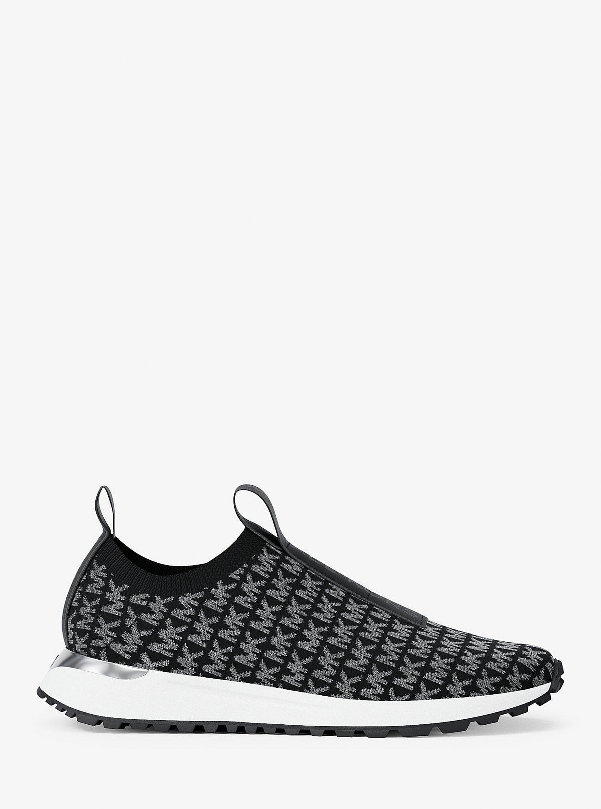 Bodie Metallic Logo Knit Slip-On Sneaker