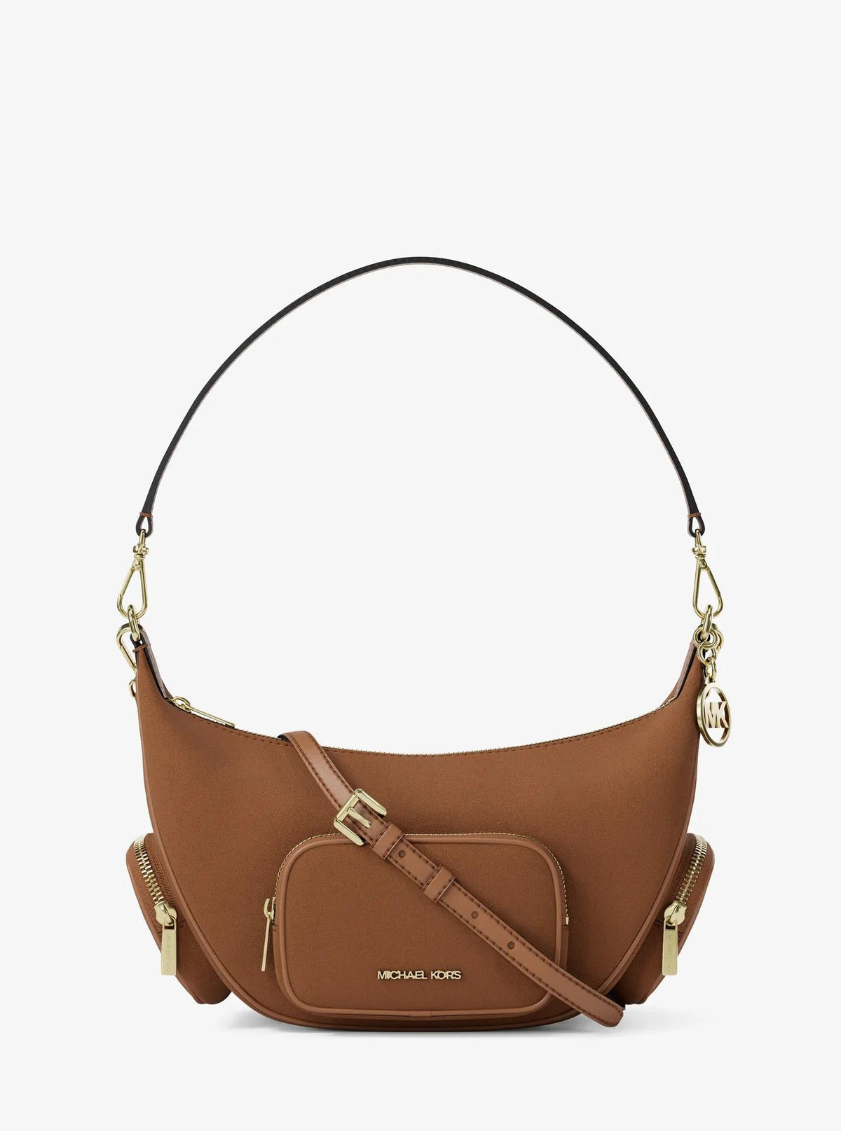 Merritt Medium Suede Convertible Shoulder Bag