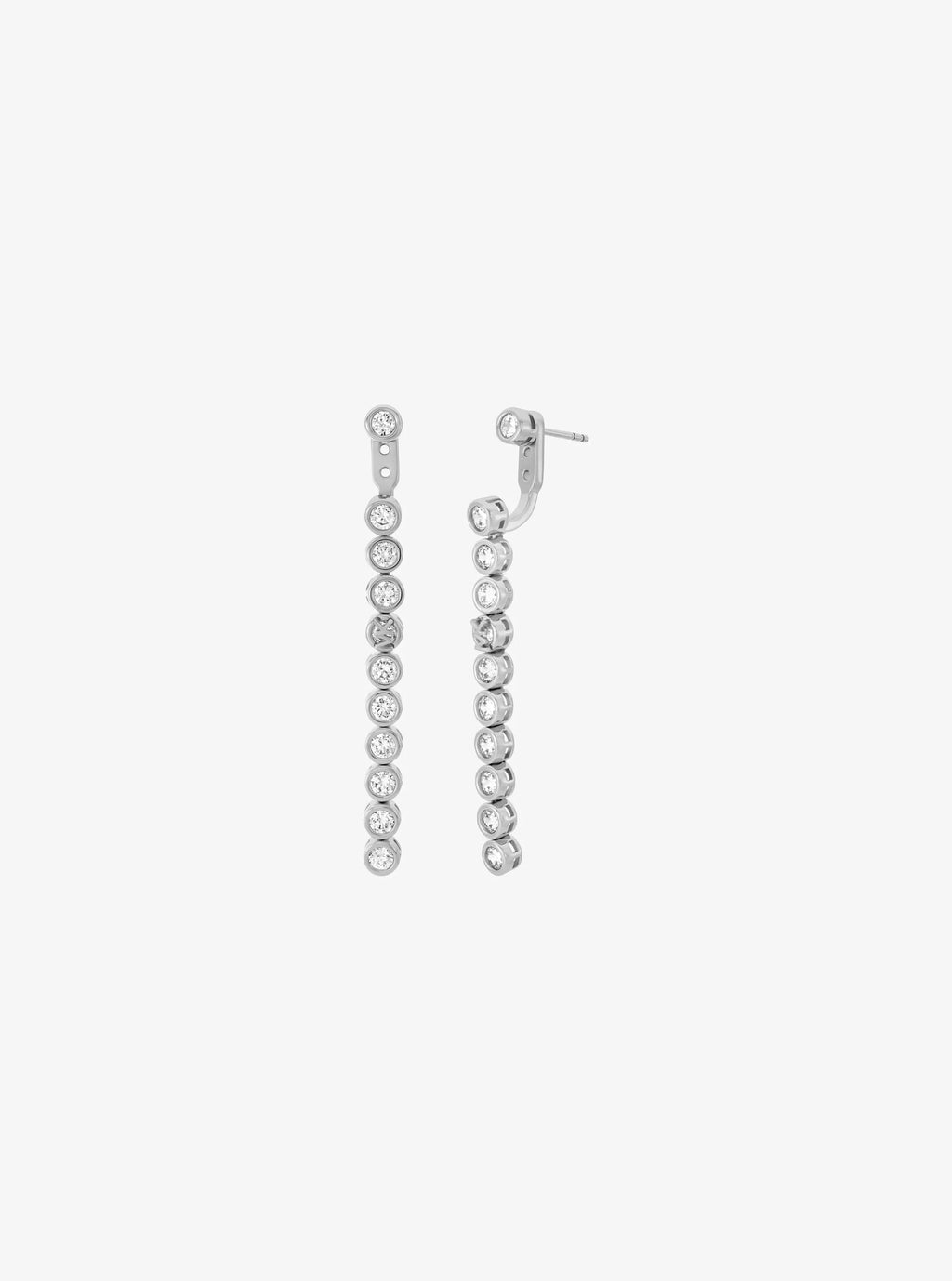 Cubic Zirconia Drop Earrings