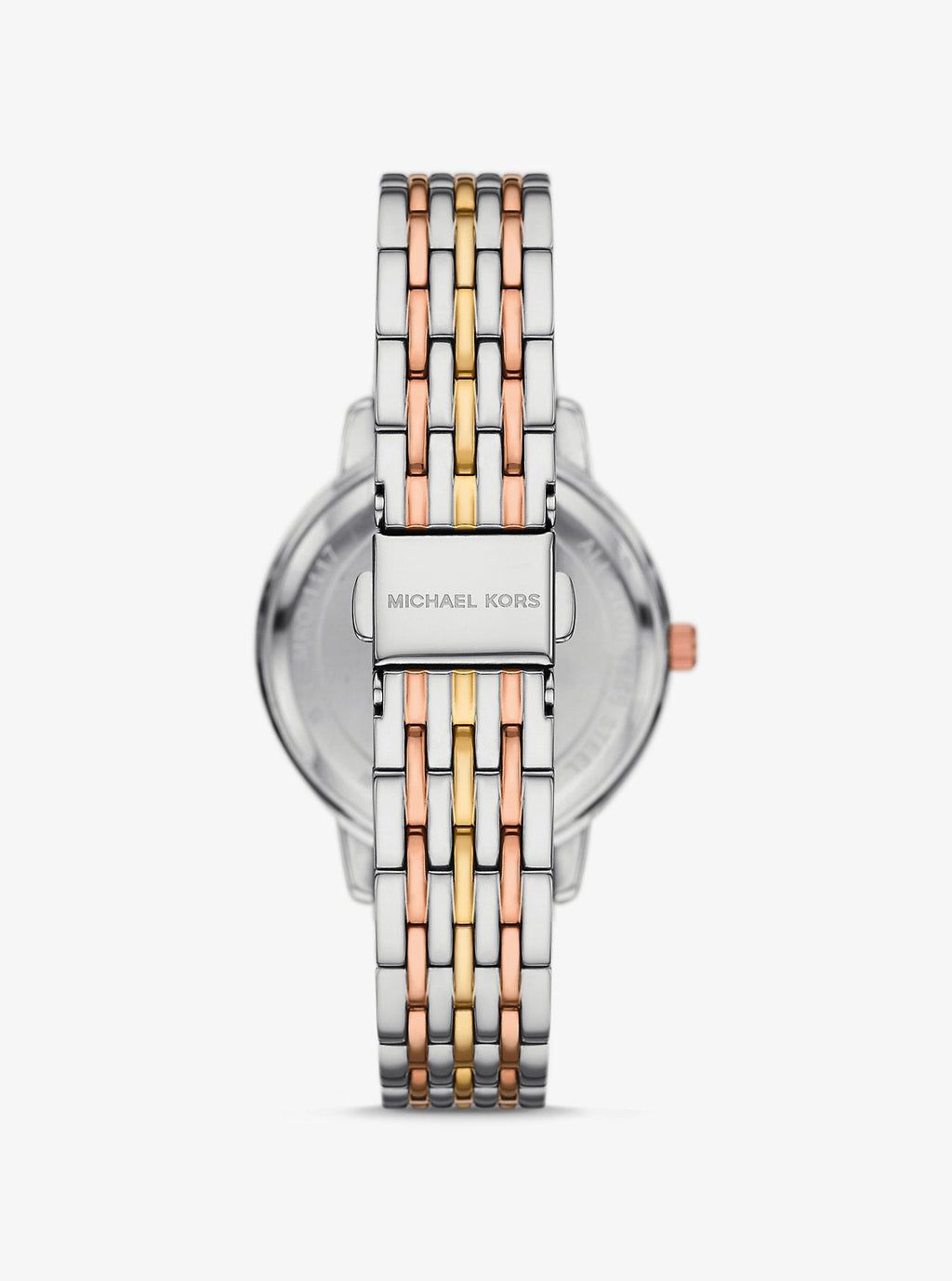 Melissa Pav� Tri-Tone Watch