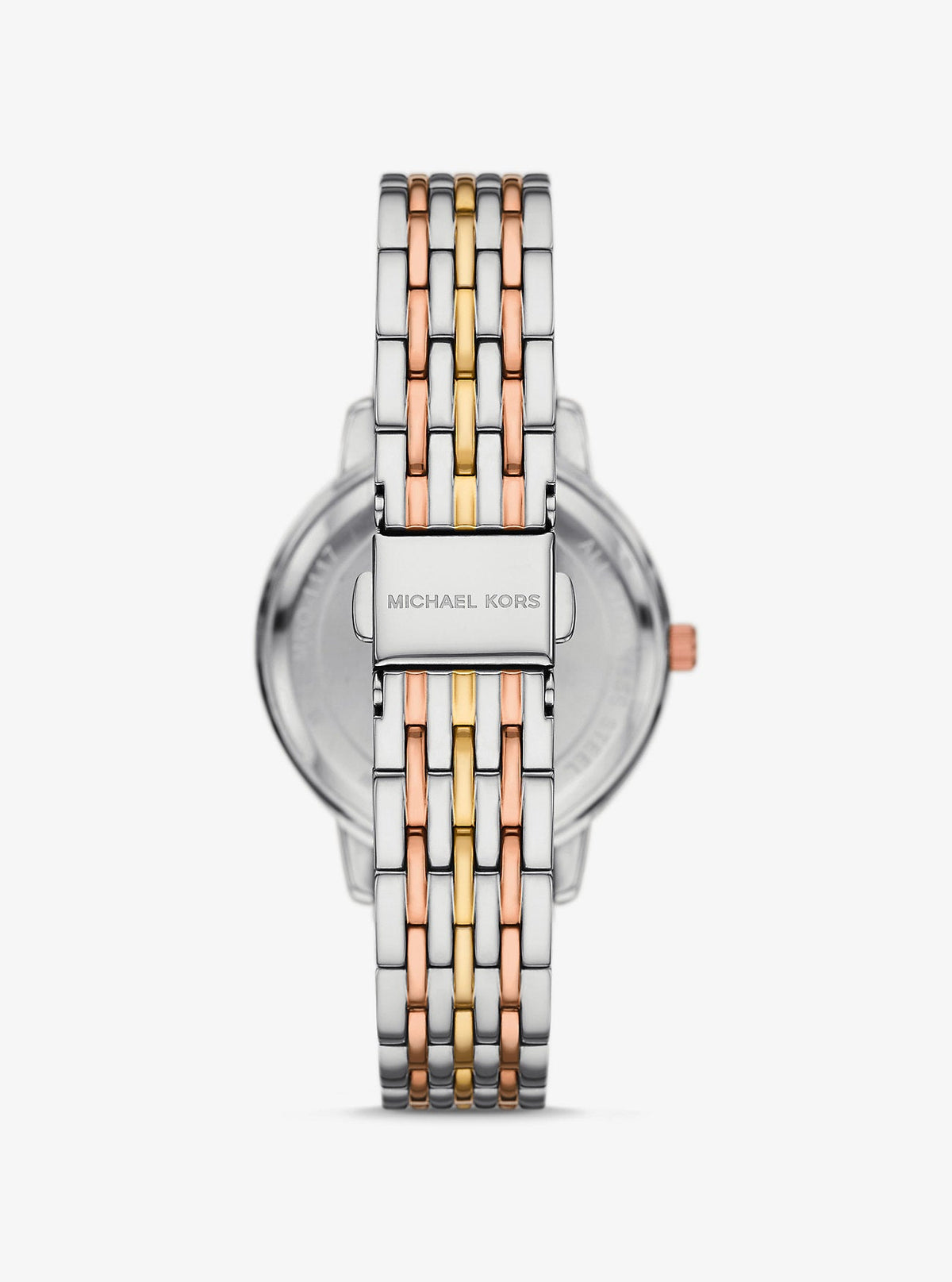 Melissa Pav� Tri-Tone Watch
