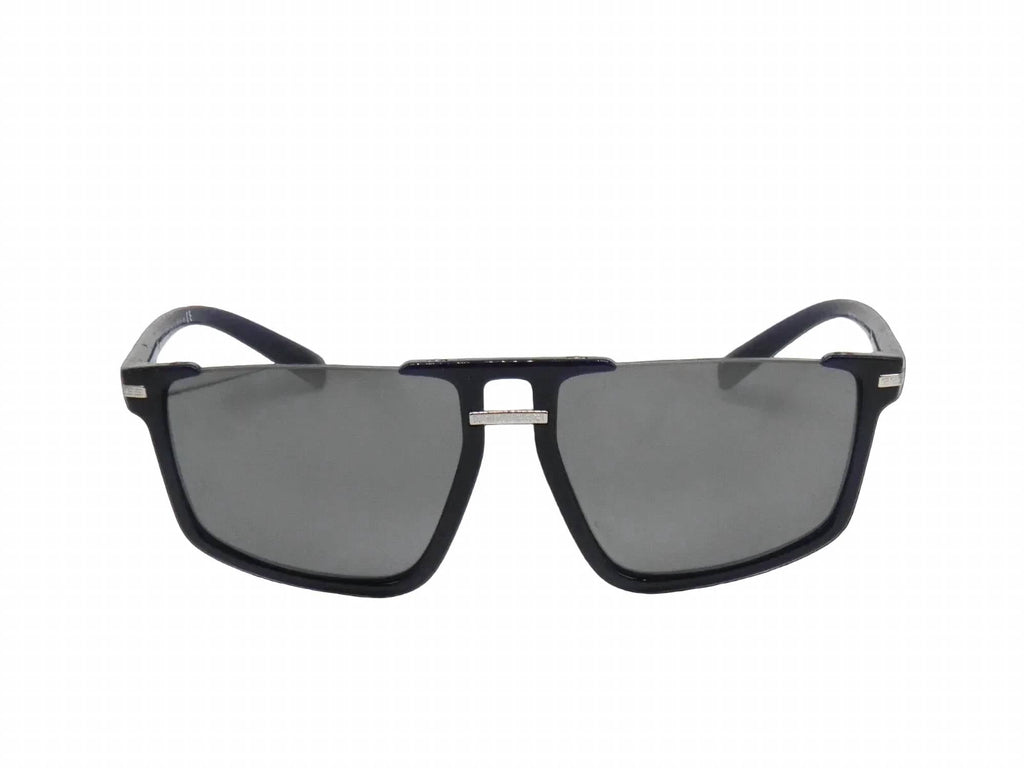 Men's Greca Ve4363 Rectangle Sunglasses In Navy