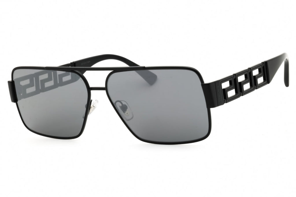 VE2290 12616G Matte Black/Dark Grey Mirror Silver