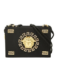Versace Satin Rhinestone Shoulder Bag (Pre-Owned)