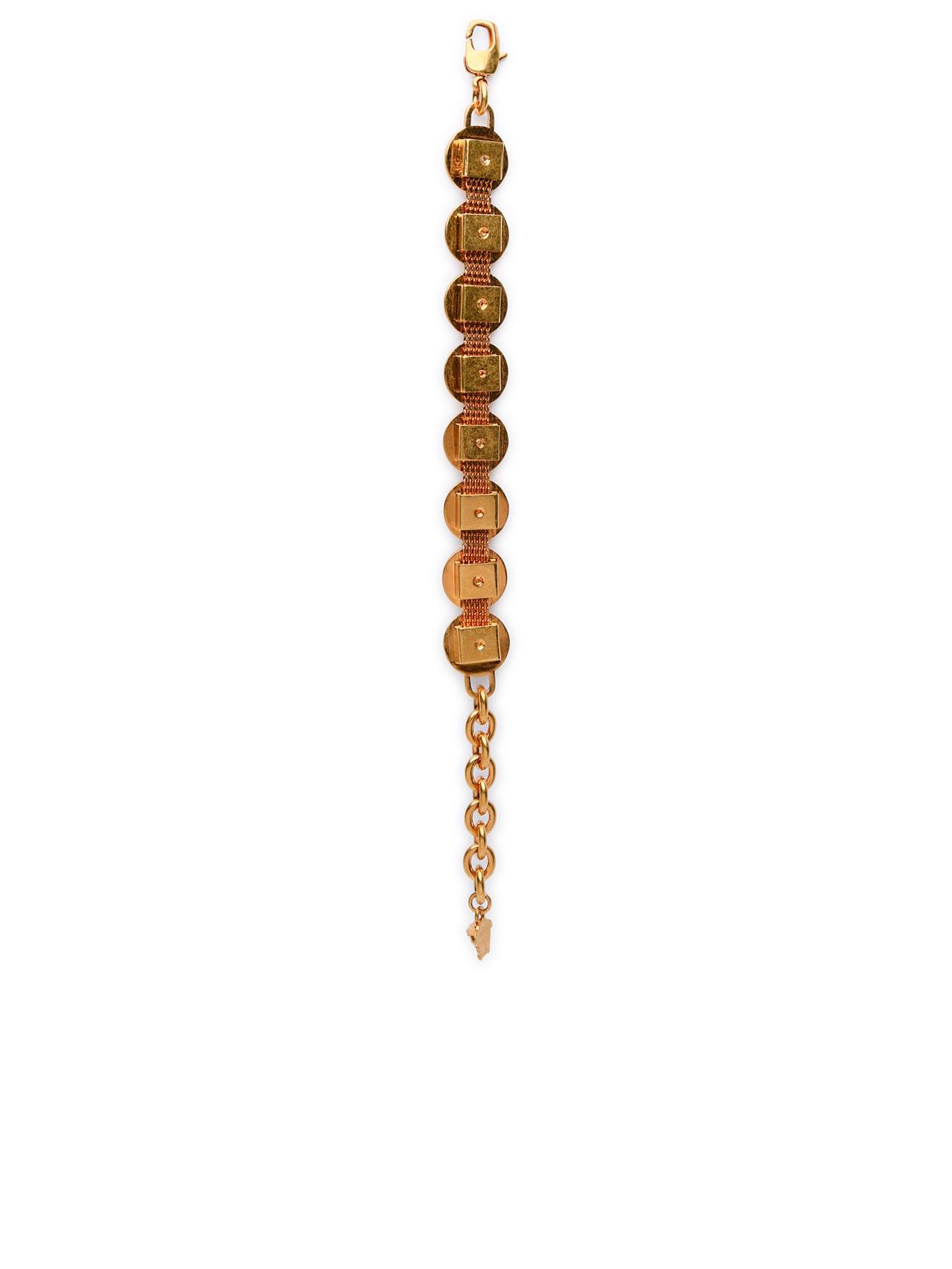 Tribute Medusa' Gold Metal Bracelet