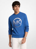 Ombré Logo Cotton Blend Sweater