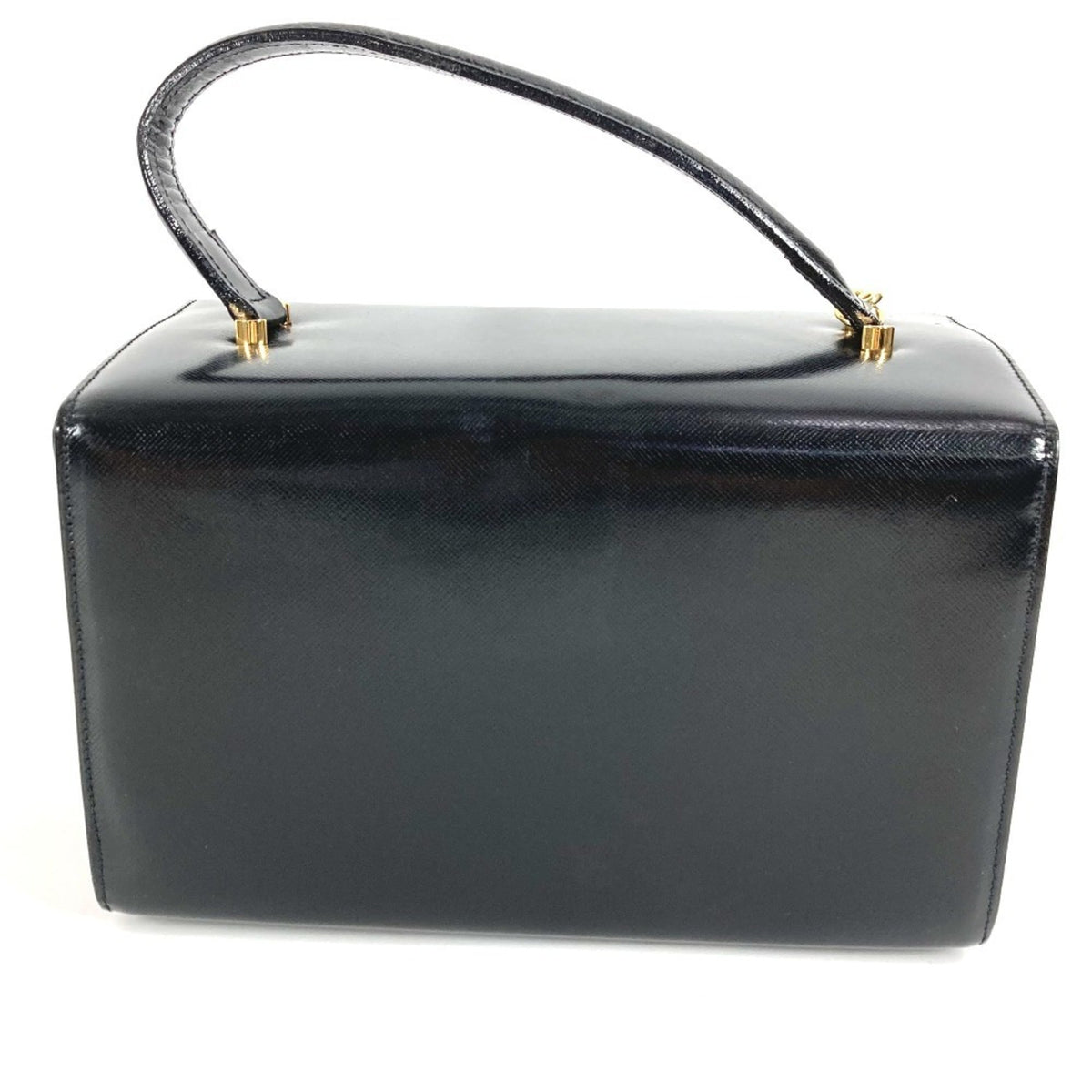 Versace Leather Handbag Vanity Bag (Pre-Owned)