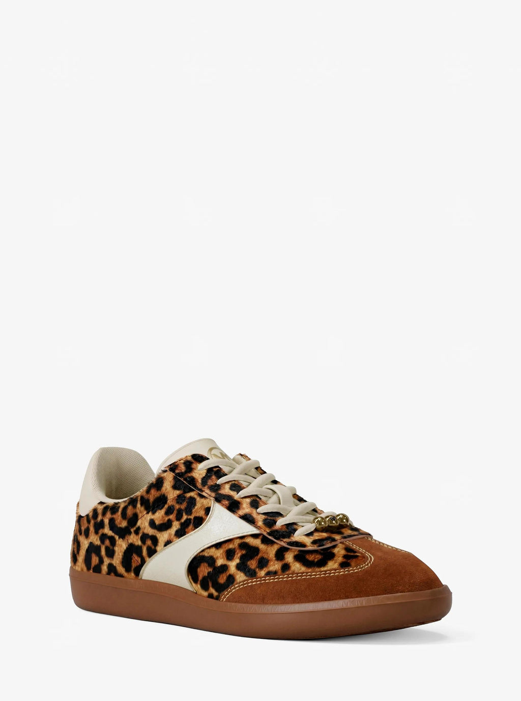 Sammy Leopard Print Calf Hair Sneaker