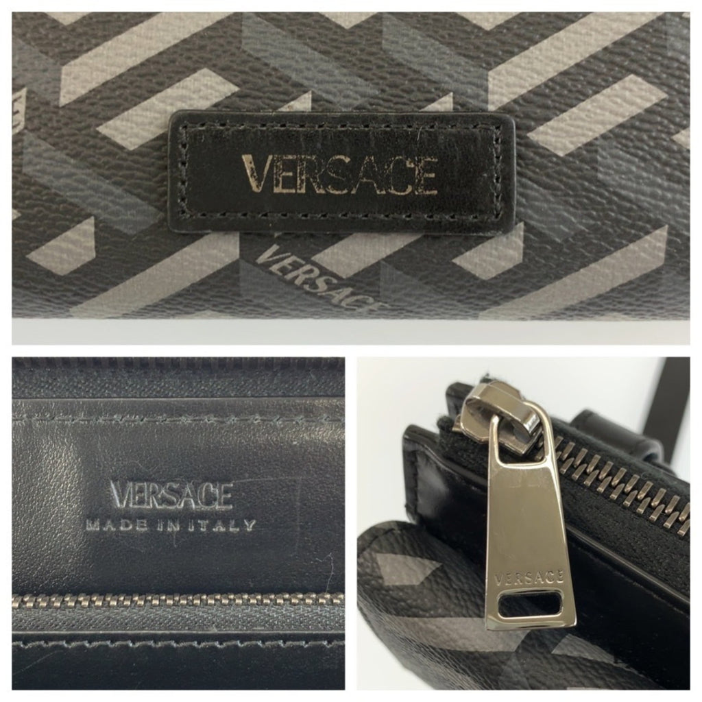 Versace Pvc Shoulder Bag (Pre-Owned)