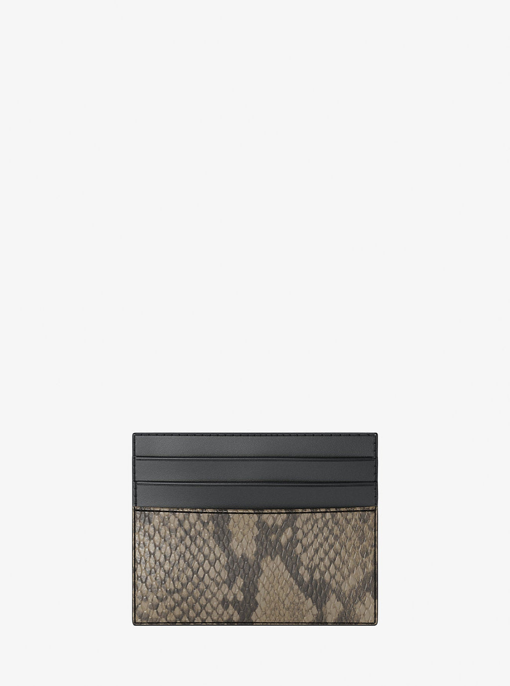 Cyrus Snake Embossed Tall Card Case