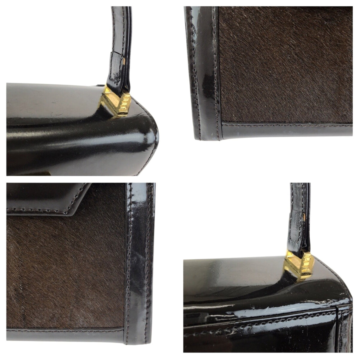 Versace Leather Handbag (Pre-Owned)
