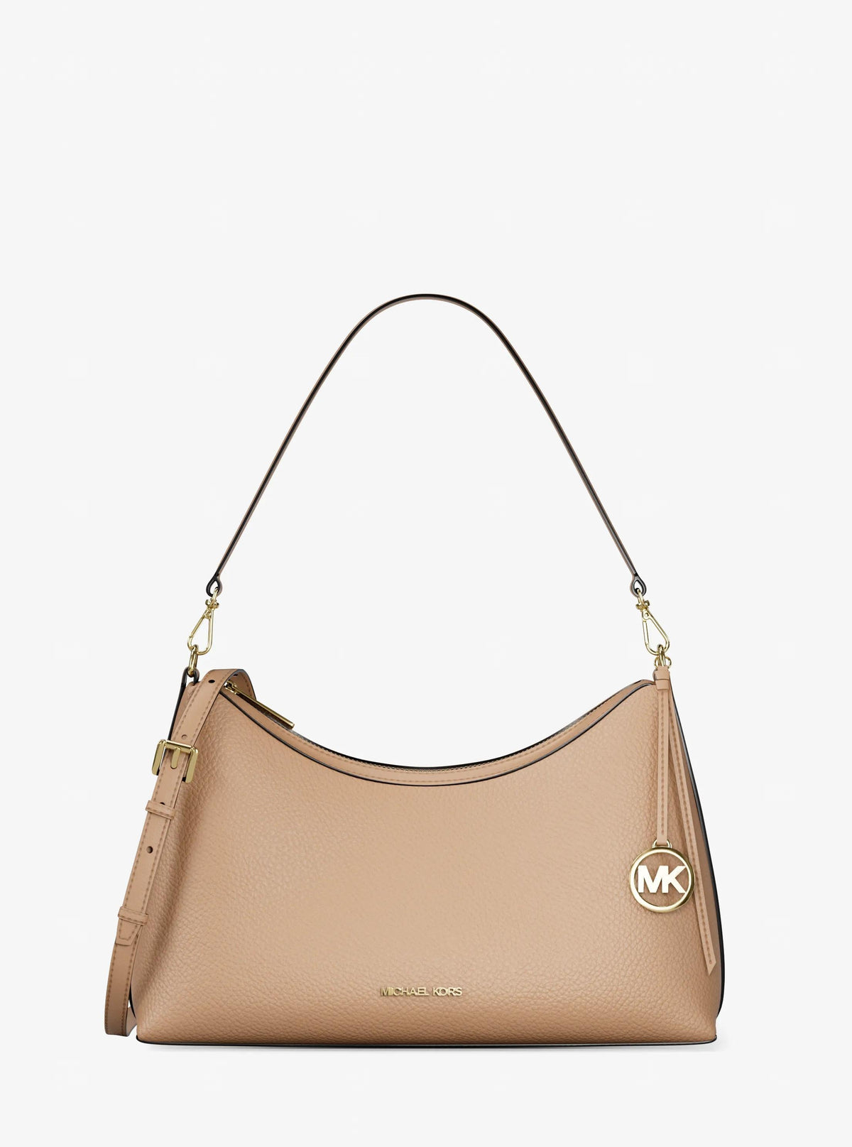 Sammy Medium Pebbled Leather Convertible Shoulder Bag