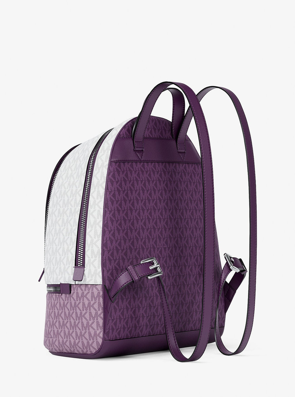 Rhea Medium Color-Block Signature Logo Backpack