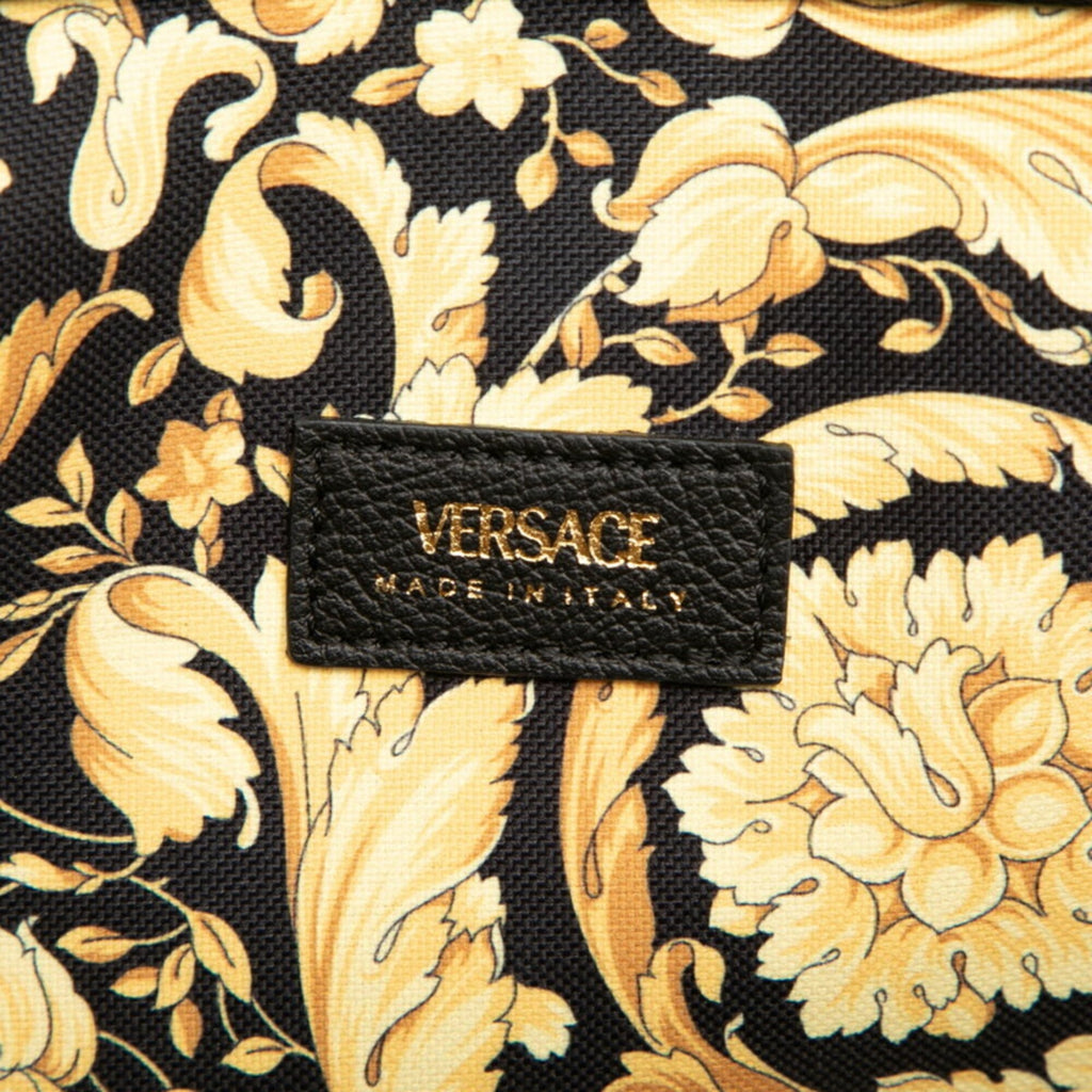 Versace Leather Tote Bag (Pre-Owned)