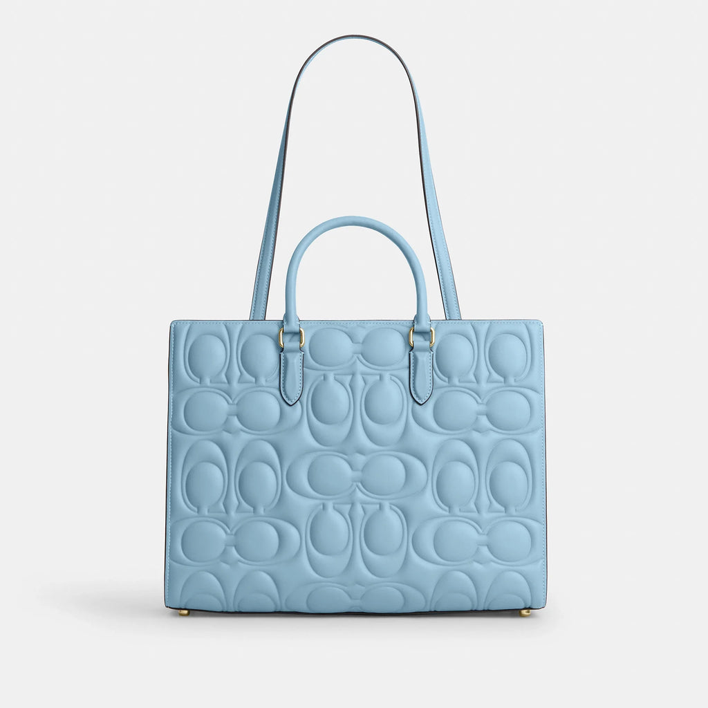 Coach Outlet Maggie Tote Bag In Signature Leather