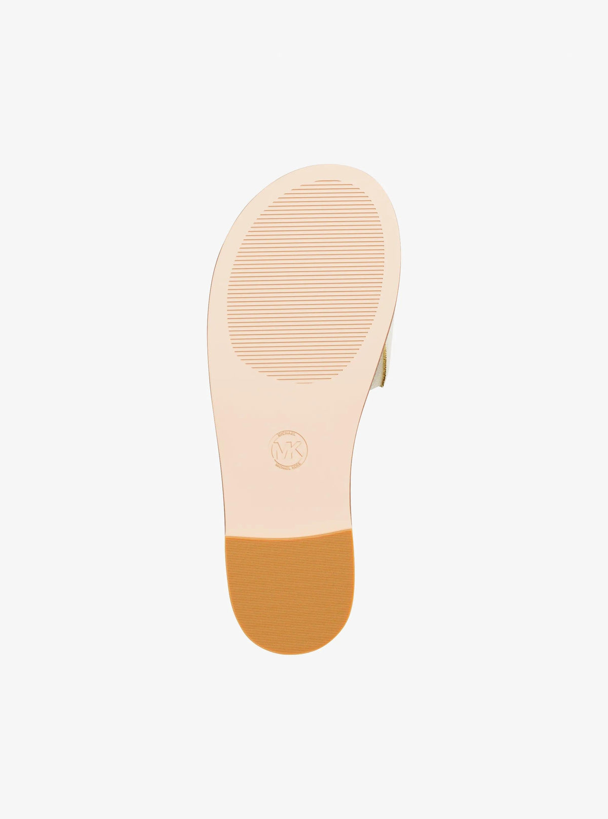 Carissa Crackled Metallic Slide Sandal