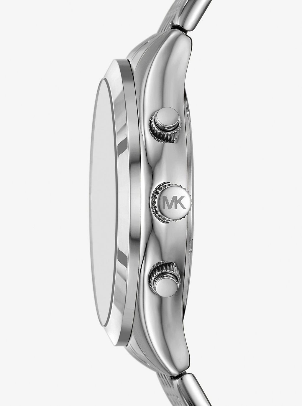 Oversized Aspyn Silver-Tone Watch