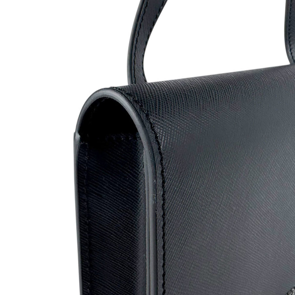 Versace Leather Shoulder Bag (Pre-Owned)