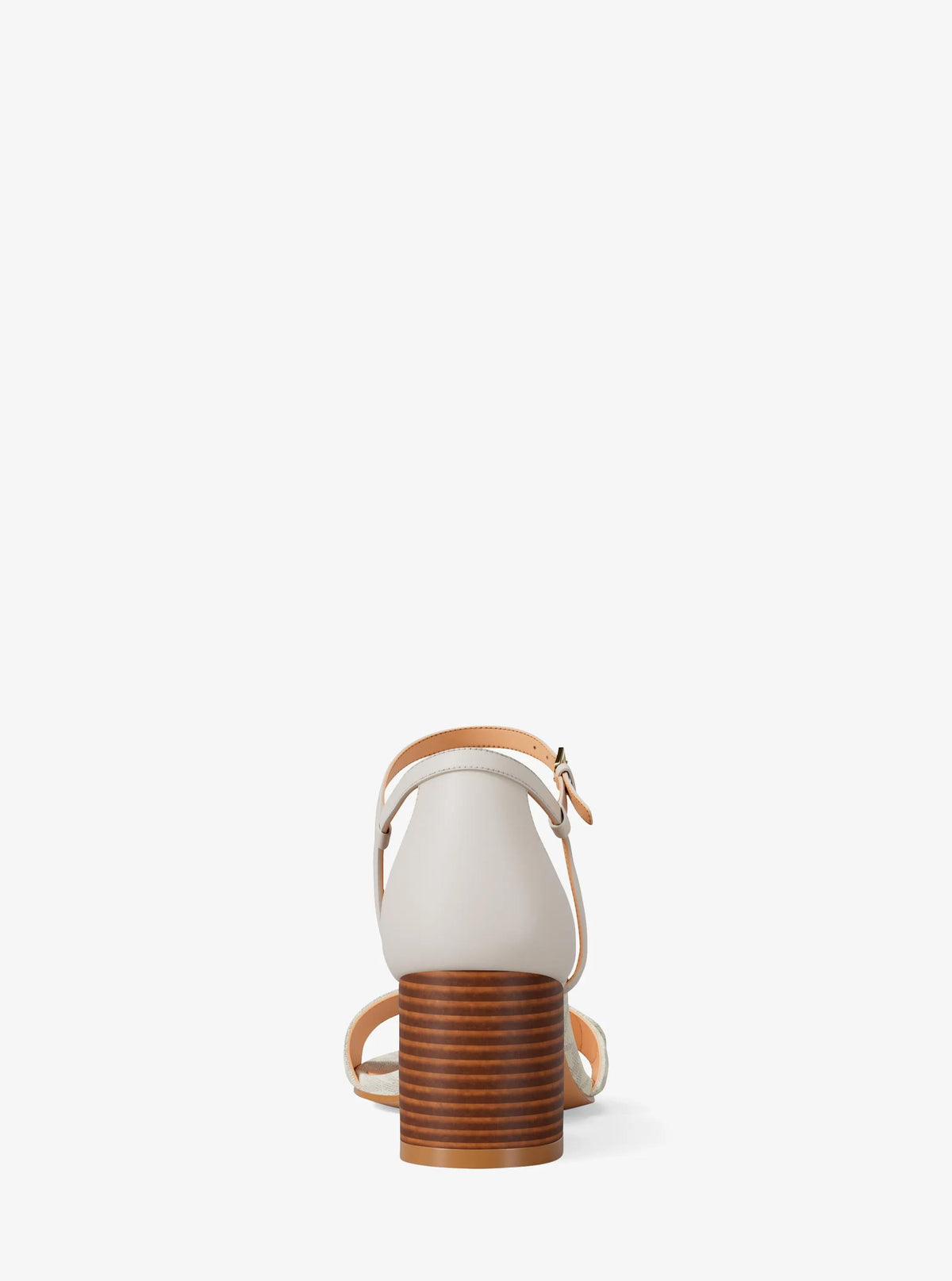 Hannah Signature Logo Block Heel Sandal