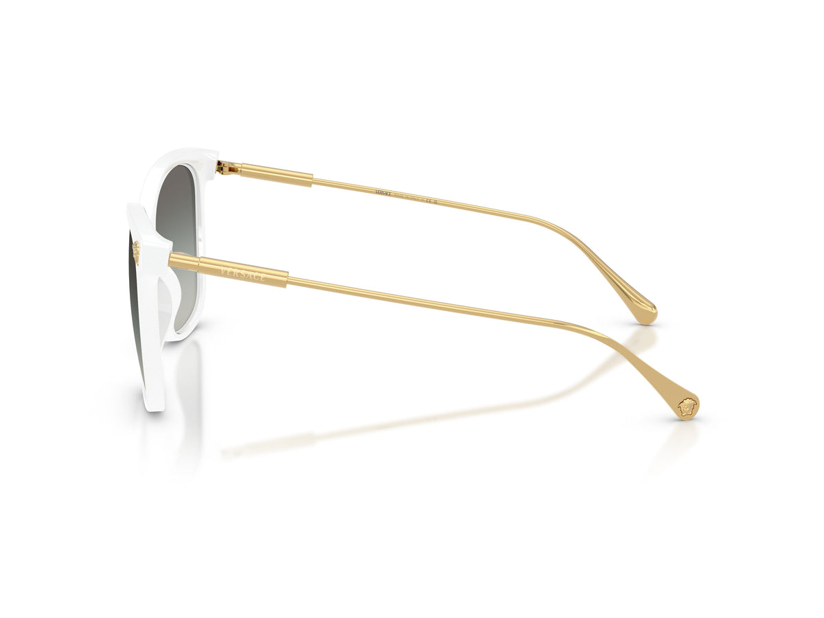 White 0ve4507u Gradient Square Sunglasses