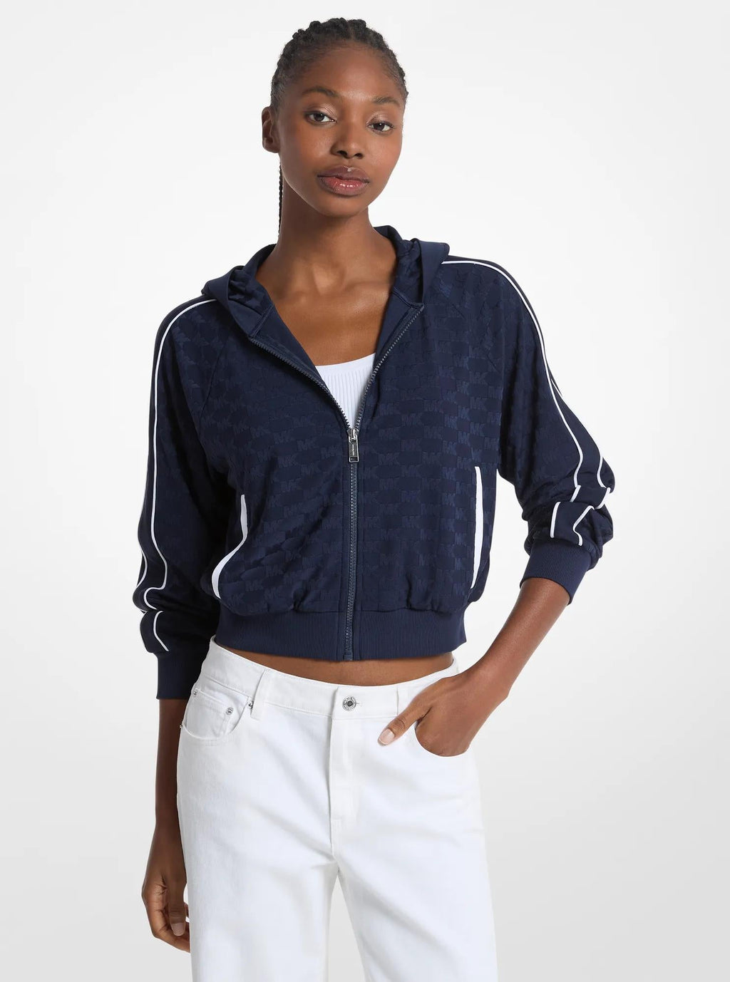 Logo Jacquard Track Jacket