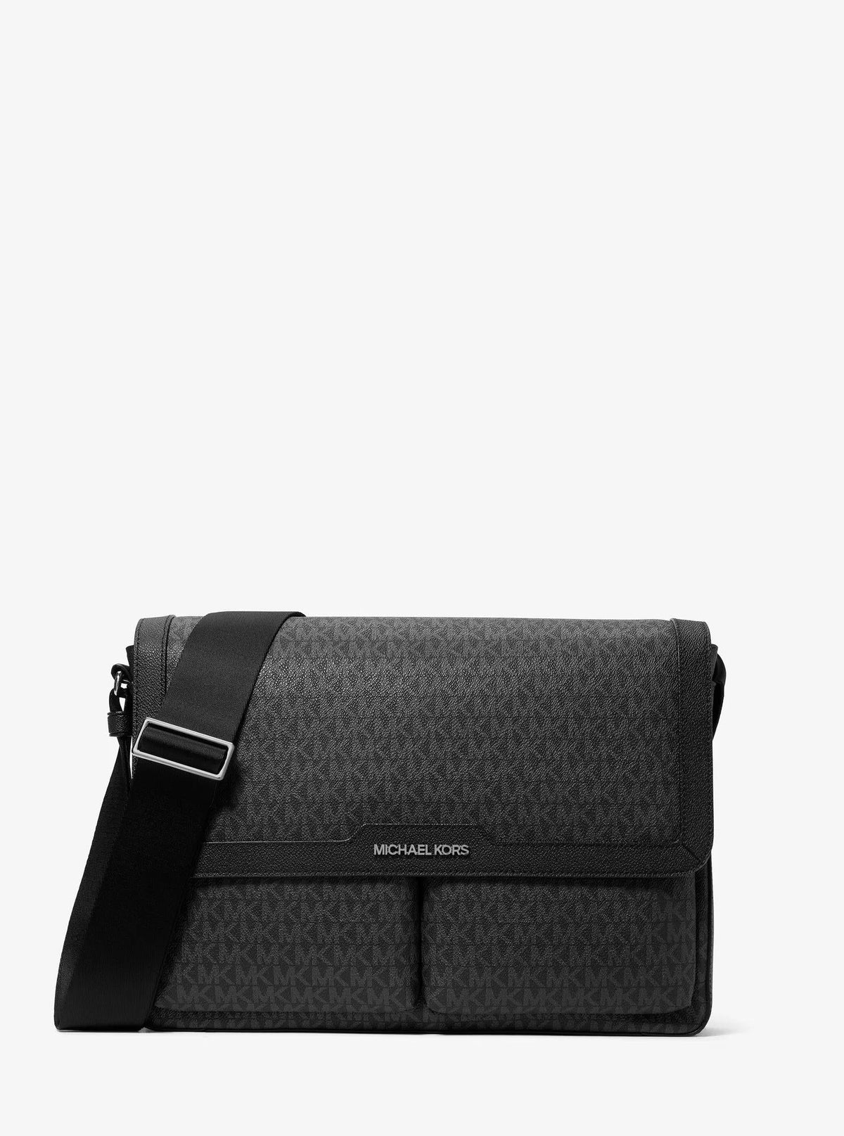 Pacey Medium Signature Logo Messenger Bag