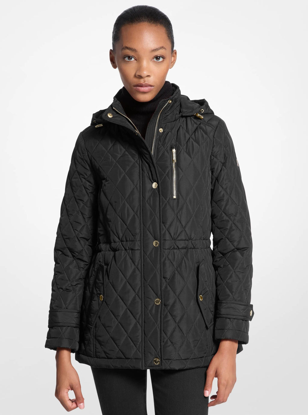 Quilted Hooded Jacket