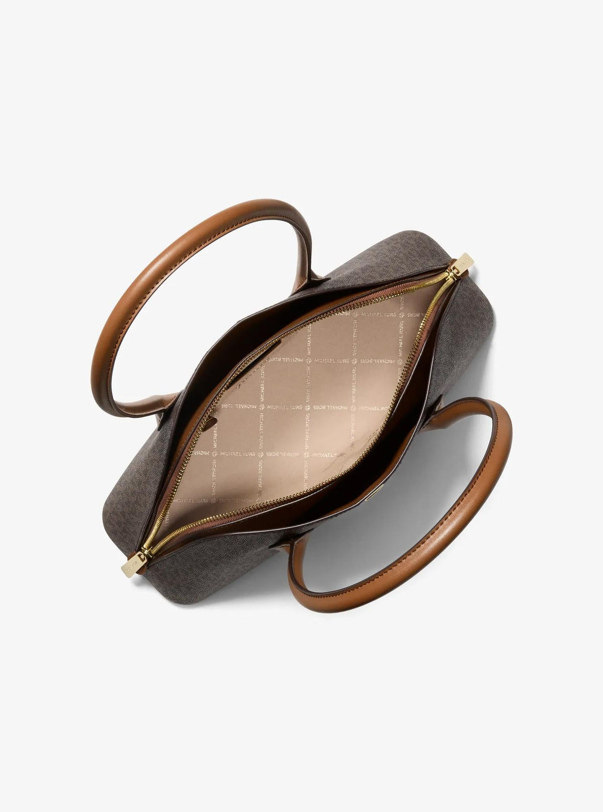 Petra Medium Signature Logo Shoulder Bag