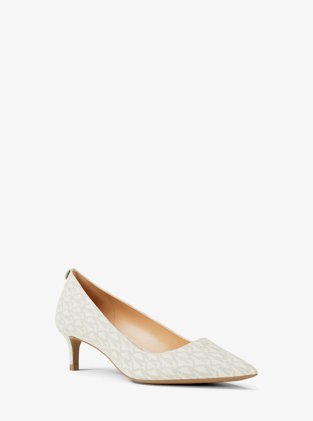 Alina Flex Signature Logo Kitten Heel Pump