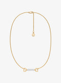 Pavé Horsebit Necklace