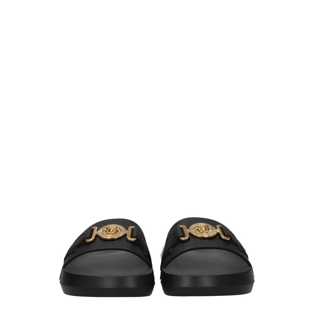 Versace Leather Women's Slippers