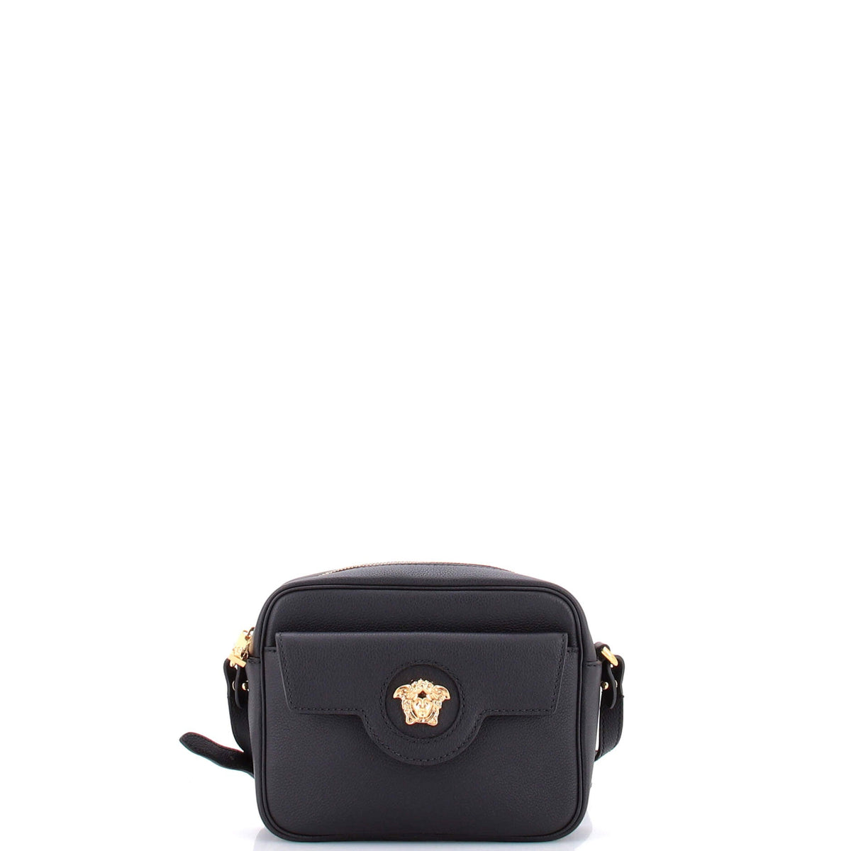 La Medusa Flap Pocket Camera Bag Leather Small