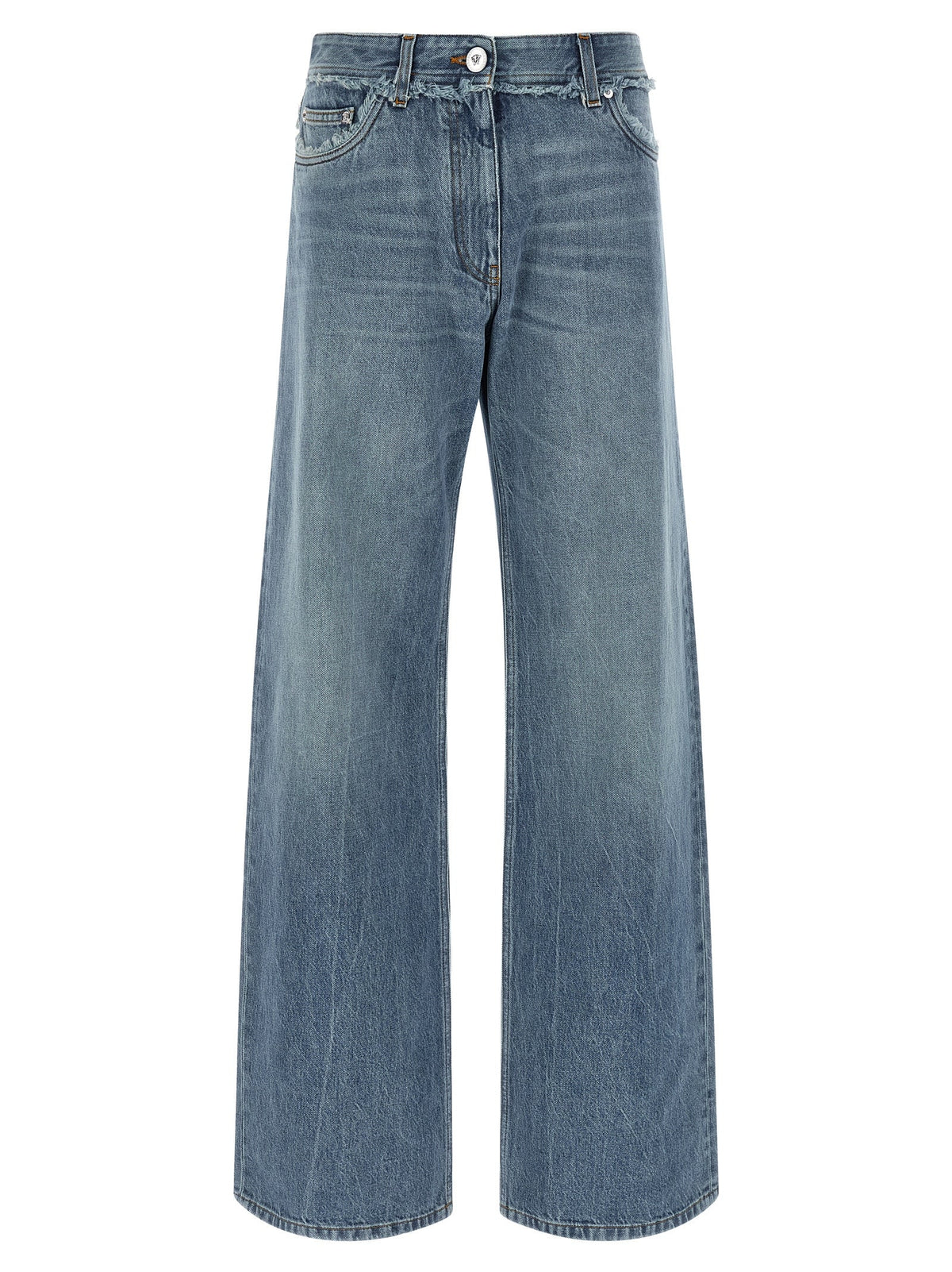 Versace Cotton Boyfriend Women's Jeans