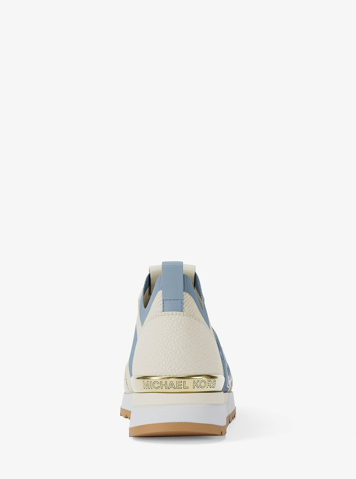 Michael Kors Outlet Jenkins Two-Tone Stretch Knit Trainer