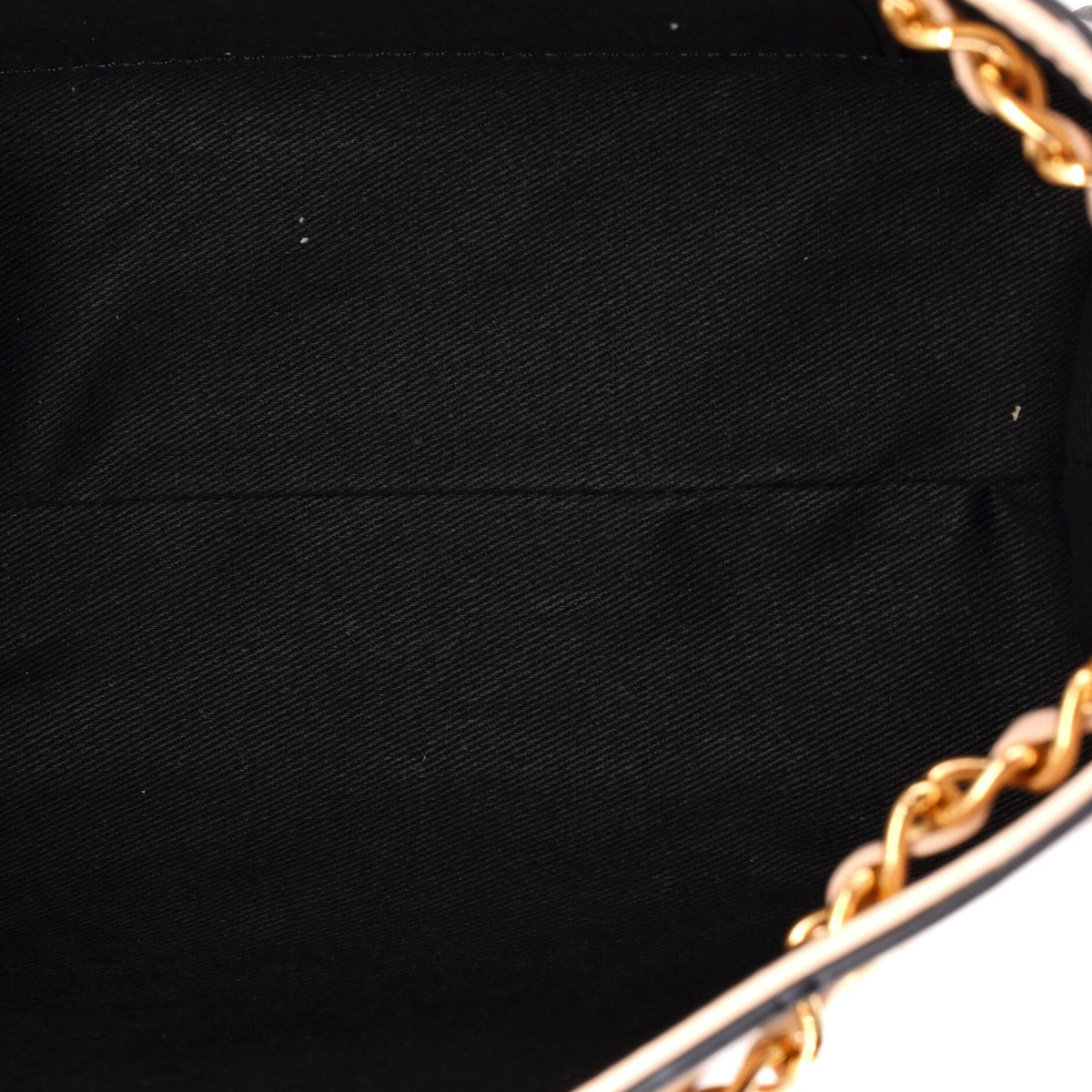 Medusa Icon Chain Tote Leather Mini
