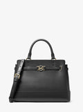 Reed Large Pebbled Leather Satchel
