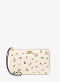 Jet Set Travel Small Floral Printed Wristlet
