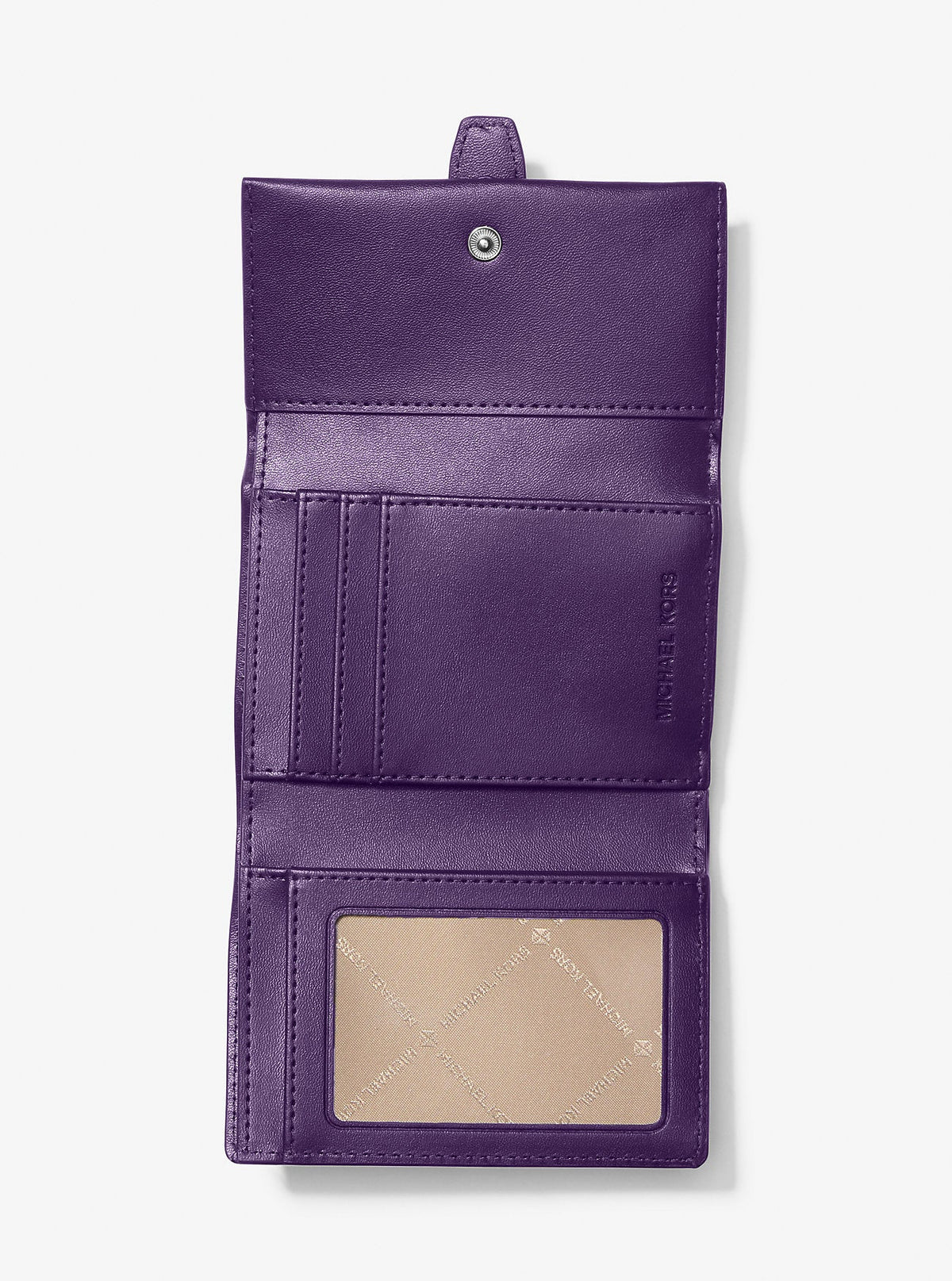Greenwich Medium Ombré Signature Logo Tri-Fold Wallet