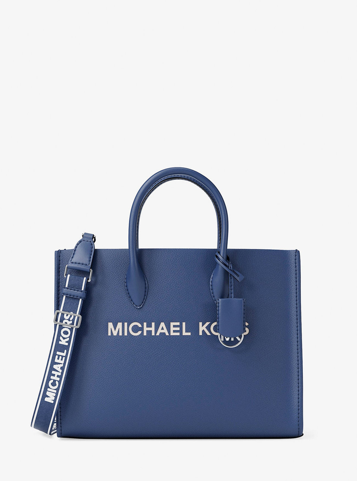Mirella Medium Pebbled Leather Tote Bag