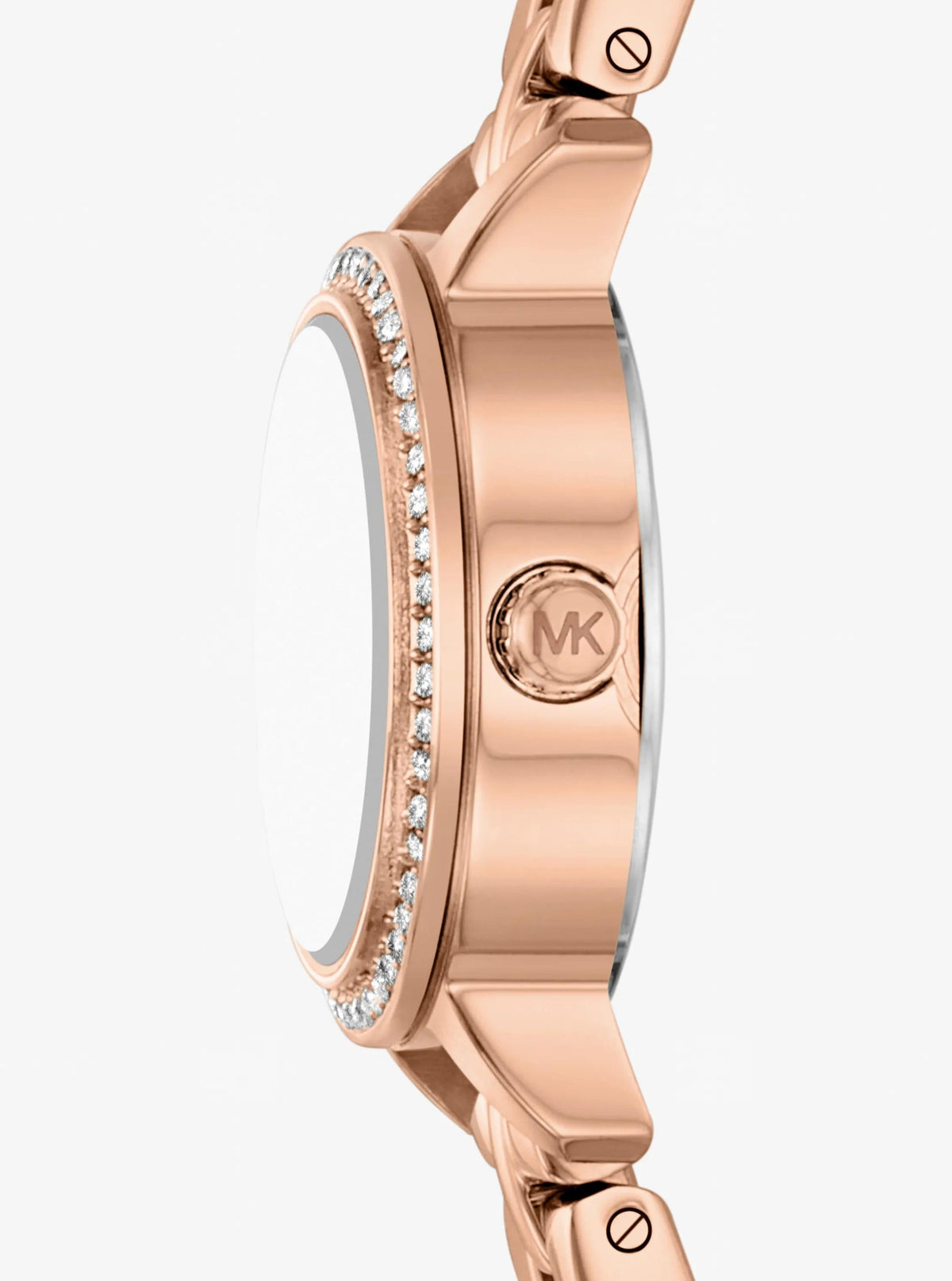 Micro Melissa Pavé Rose Gold-Tone Watch