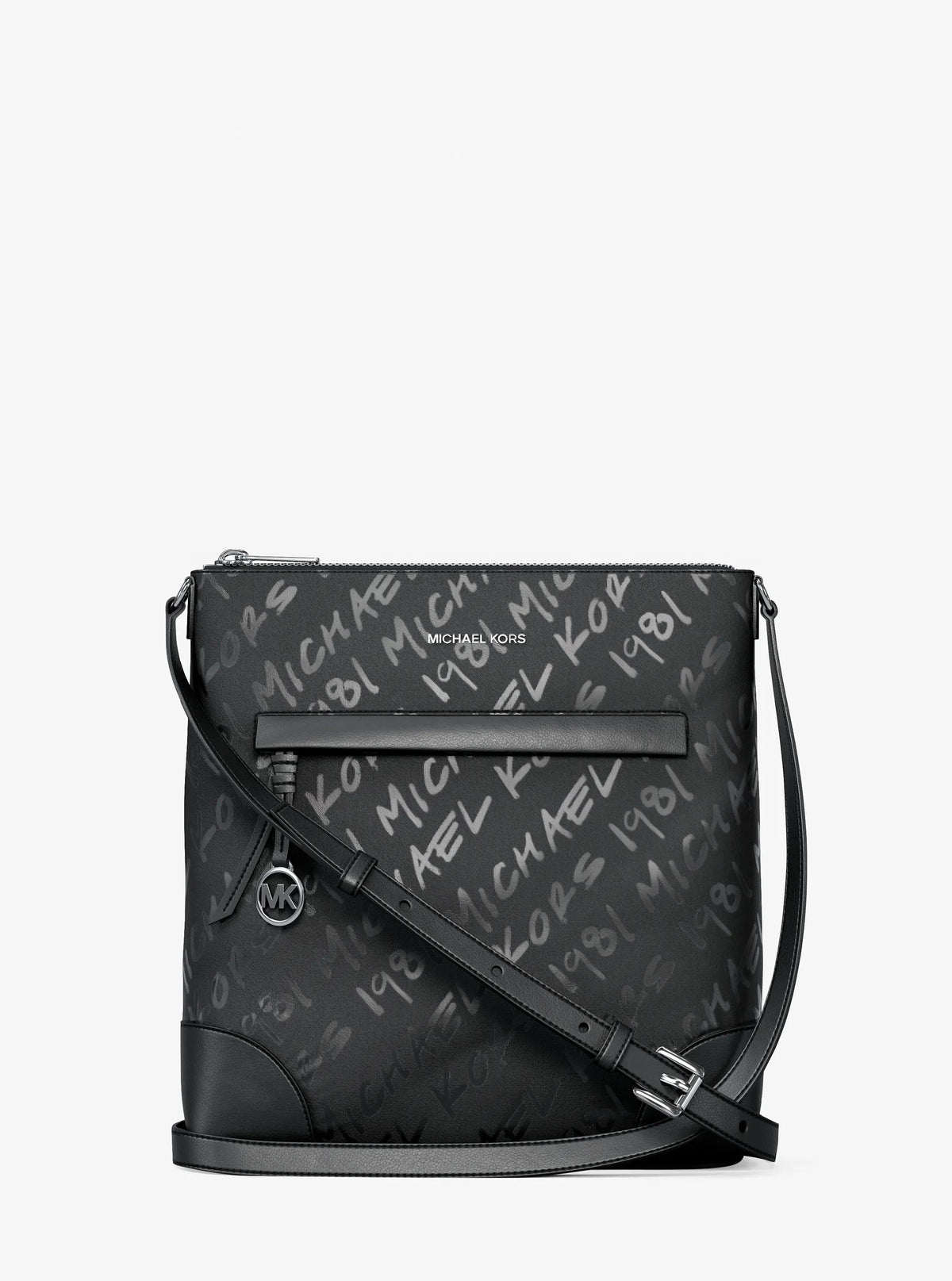 Prescott Small Logo Printed Nylon Crossbody Bag