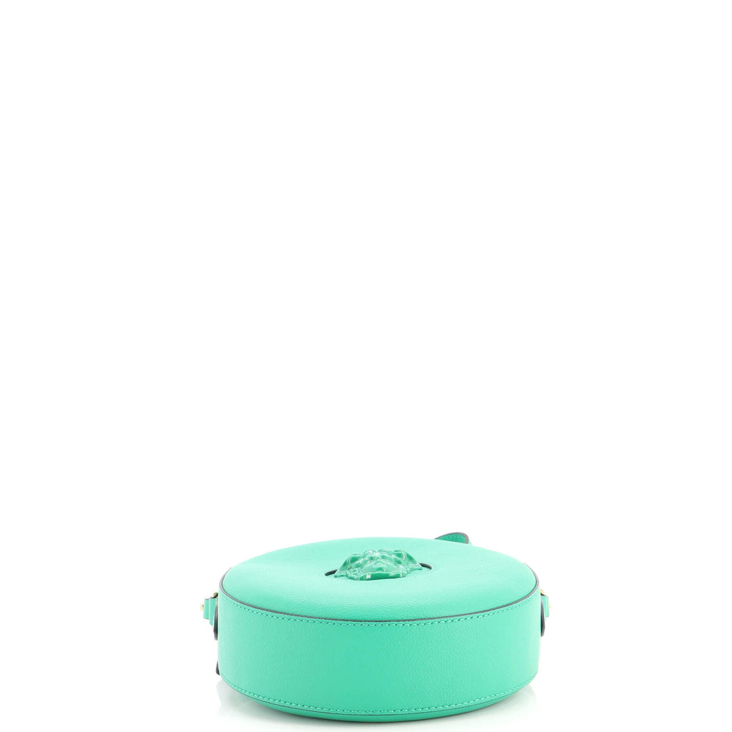 La Medusa Round Camera Bag Leather Small